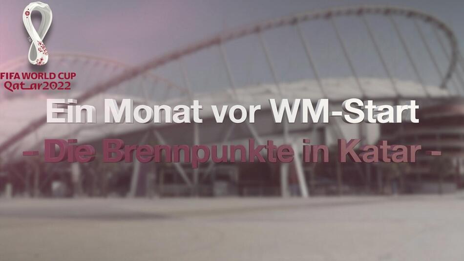Die Austragung der Fußball-WM 2022 im Wüstenstaat Katar ist höchst umstritten.